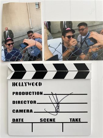 Star Wars J.J Abrams signed clapperboard with photos