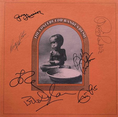 George Harrison The concert for Bangladesh signed album