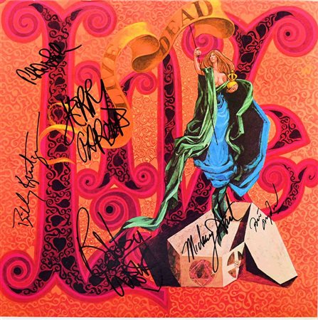 The Grateful Dead Live Dead signed album