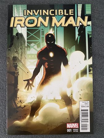 Marvel Comics Invincible Iron Man Variant Edition comic book
