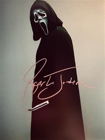 Scream Roger L. Jackson signed movie photo