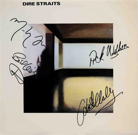 Dire Straits signed Debut album