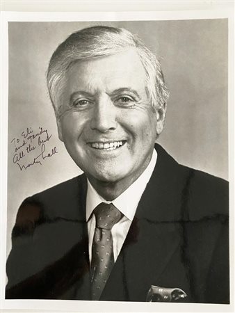 Lets Make A Deal Monty Hall signed photo