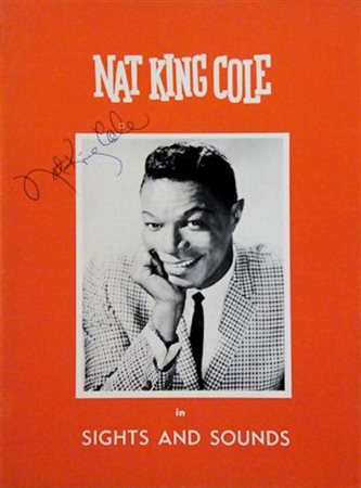 Nat King Cole signed Tour Book