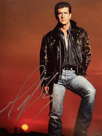 Mad Max Mel Gibson signed movie photo