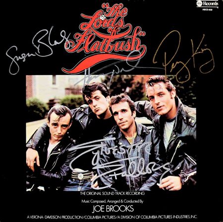 The Lords of Flatbush signed Soundtrack