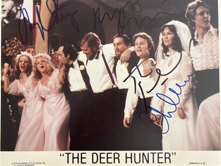 The Deer Hunter cast signed movie photo