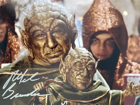 Spaceballs Mel Brooks signed movie photo