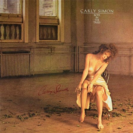 Carly Simon signed Boys In The Trees album