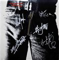 The Rolling Stones signed Sticky Fingers album