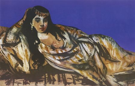 MANET EDOUARD (1832 - 1888) - D'APRES. SENZA TITOLO (DALLA CARTELLA 40 DISEGNI DI MAESTRI MODERNI).