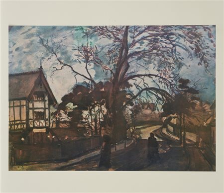 PISSARRO CAMILLE (1830 - 1903) - D'APRES. SENZA TITOLO (DALLA CARTELLA 40 DISEGNI DI MAESTRI MODERNI).