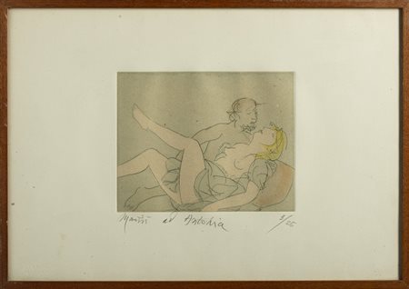 MANZU' GIACOMO (1908 - 1991) - SENZA TITOLO .