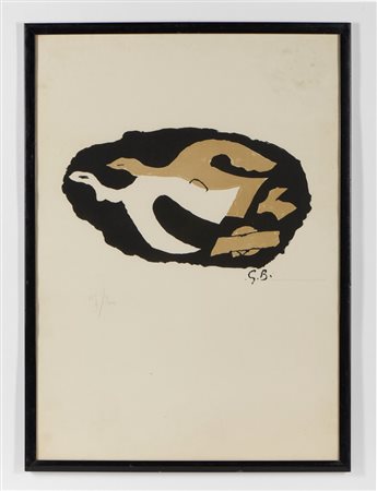 BRAQUE GEORGES (1882 - 1963) - D'APRES. DEAUX OISEAUX.