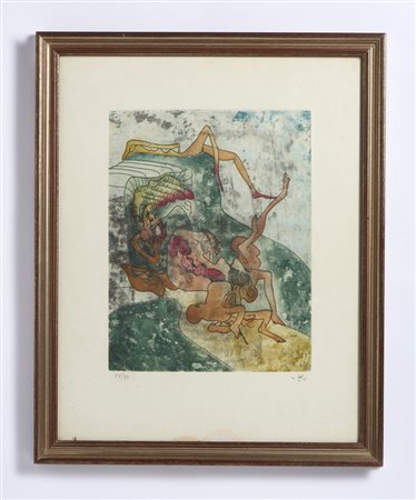 MATTA ROBERTO SEBASTIÁN ANTONIO (1911 - 2002) - DAL PORTFOLIO LA PIAGA.