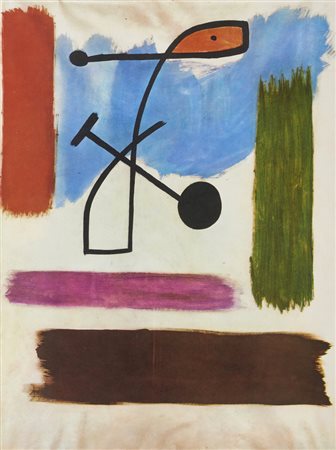 MIRÓ JOAN (1893 - 1983) - D'APRES. SENZA TITOLO (DALLA CARTELLA 40 DISEGNI DI MAESTRI MODERNI).