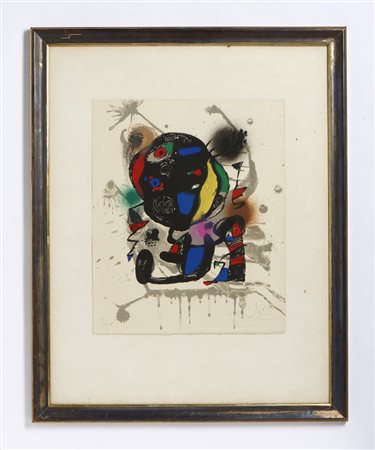 MIRÓ JOAN (1893 - 1983) - DAL PORTFOLIO MIRO LITHOGRAPHIE IV.