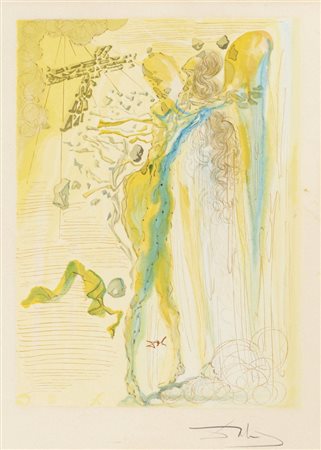 DALI' SALVADOR (1904 - 1989) - L'ECLAT DES CORPES GLORIEUX.