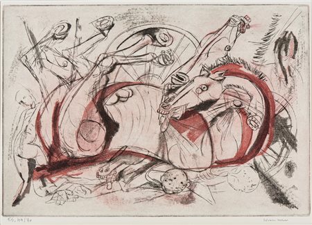 CASSINARI BRUNO (1912 - 1992) - LA GUERRA.