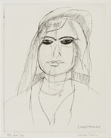 CASSINARI BRUNO (1912 - 1992) - LAURA .