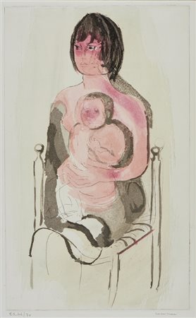 CASSINARI BRUNO (1912 - 1992) - MATERNITA'.