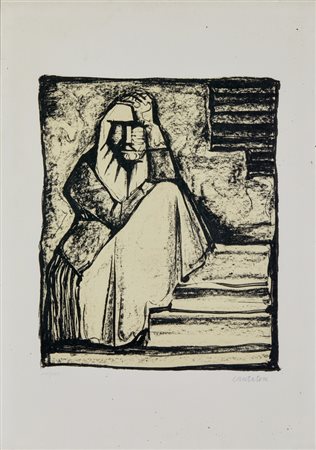 CANTATORE DOMENICO (1906 - 1998) - DONNA DEL SUD.