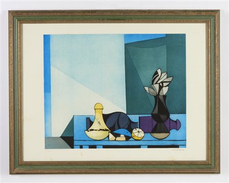 CANTATORE DOMENICO (1906 - 1998) - SENZA TITOLO (NATURA MORTA).