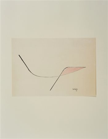 BONFANTI ARTURO (1905 - 1978) - D'APRES. SENZA TITOLO (DALLA CARTELLA 40 DISEGNI DI MAESTRI MODERNI).