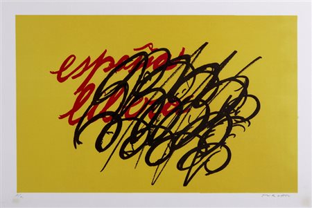 TURCATO GIULIO (1912 - 1995) - ESPAGNA LIBERA.