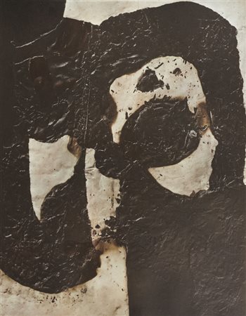 BURRI ALBERTO (1915 - 1995) - D'APRES. SENZA TITOLO (DALLA CARTELLA 40 DISEGNI DI MAESTRI MODERNI).