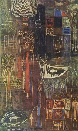 CAGLI CORRADO (1910 - 1976) - D'APRES. SENZA TITOLO (DALLA CARTELLA 40 DISEGNI DI MAESTRI MODERNI).