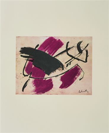 SCHNEIDER GÉRARD (1896 - 1986) - D'APRES. SENZA TITOLO (DALLA CARTELLA 40 DISEGNI DI MAESTRI MODERNI).