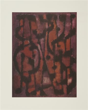 SINGIER GUSTAVE (1909 - 1984) - D'APRES. SENZA TITOLO (DALLA CARTELLA 40 DISEGNI DI MAESTRI MODERNI).