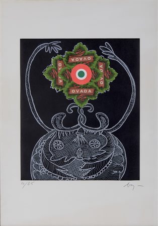 BAJ ENRICO (1924 - 2003) - SENZA TITOLO (OVADA).