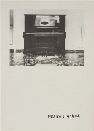 CHIARI GIUSEPPE (1926 - 2007) - CARTELLA INCOMPLETA COMPOSTA DA N. 2 FOGLI.