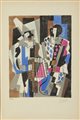 SEVERINI GINO (1883 - 1966) - LES ARLEQUINS.