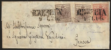 Antichi Stati Italiani - Lombardo Veneto - Lettera di piccolo formato