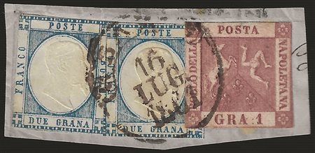 Antichi Stati Italiani - Province Napoletane - Piccolo frammento