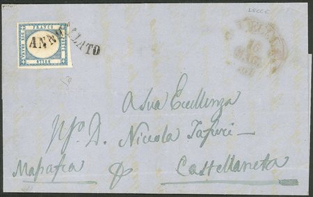 Antichi Stati Italiani - Province Napoletane - Lettera da Lecce