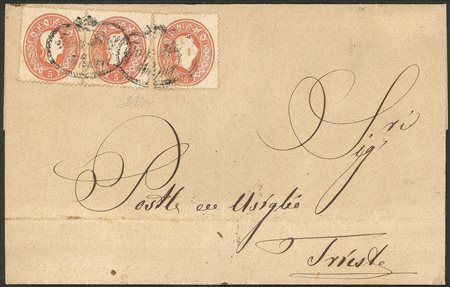 Europa e Oltremare - Austria - Lettera scritta a Malcesine per Trieste il 3.1.62