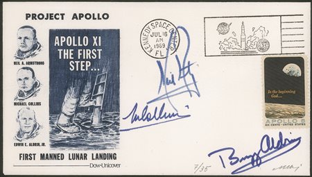 Collezione Spazio - Stati Uniti D'america - Apollo - 1969 - Insurance cover