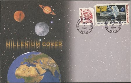 Collezione Spazio - Stati Uniti D'america - Shuttle - 1999/2000 - Millenium Cover