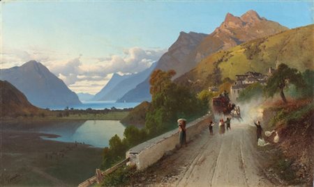 Gaetano Fasanotti "I laghi di Lugano e Porlezza, luoghi del Piccolo Mondo Antico