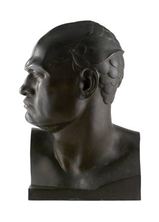 Ignoto di inizio secolo XX

"Busto di Benito Mussolini" 
scultura in bronzo (cm