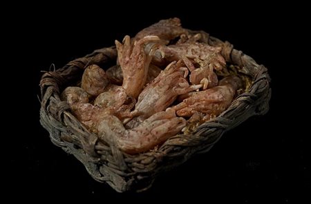 Cestino con moscardini