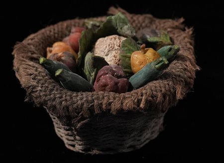 Cestino con ortaggi