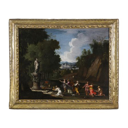 Nicolas Poussin (Les Andelys 1594 - Roma 1665) cerchia di