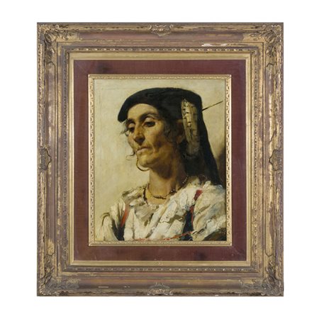 Francesco Paolo Michetti (Tocco da Casauria 1851 - Francavilla al Mare 1929) cerchia di