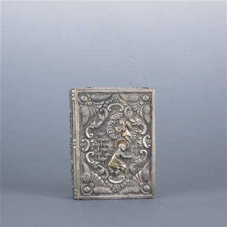 Copertina di libro in argento, probabilmente Venezia, XVII secolo