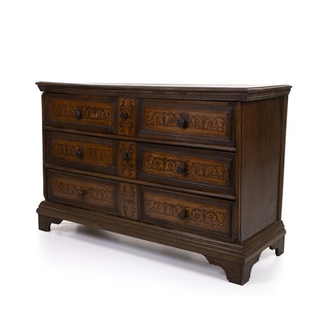 Cassettone, Lombardia, XVIII secolo